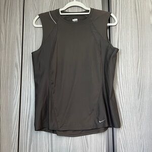 Nike Women's Brown Muscle Tee